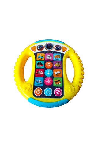 Sesli, Işıklı, Müzikli Neşeli Direksiyon İle Minik Sürücüler İş Başında 15cm.