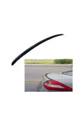 Renault Megane 2 Bagaj Üstü Spoiler - Bagaj Çıtası Pianoblack