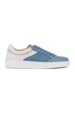 Redwood Erkek Deri & Tekstil Mavi Sneakers & Spor Ayakkabı 1022 16486 Erk Ayk Y24 Jeans Mavi