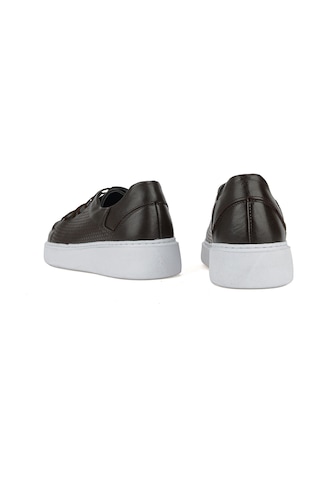 Ziya Erkek Hakiki Deri Sneaker 161423z515 Kahve 161423z515 300 40