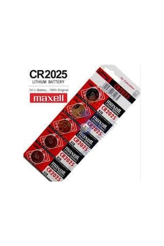 Maxell 3V Cr 2025 Cihaz Ve Tartı Pili