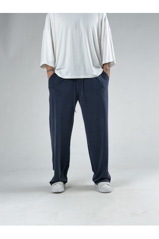 Cocopelli Rahat Kesim İndigo Erkek Baggy Pantolon Coc3142