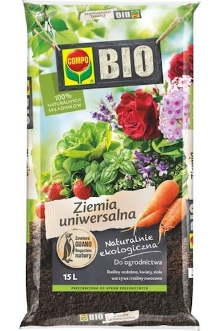 Compo 1225 Compo Bıo Evrensel Toprak 15l 15 L Compo 1225 Compo Bıo Evrensel Toprak 15l 15 L