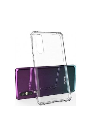 Blogy P30 Crystal İle Uyumlu Fit Kılıf Crystal Clear