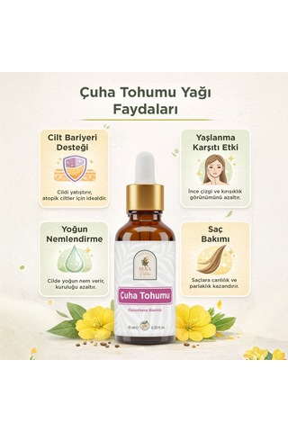 Çuha Tohumu Yağı 10 Ml %100 Saf Diğer