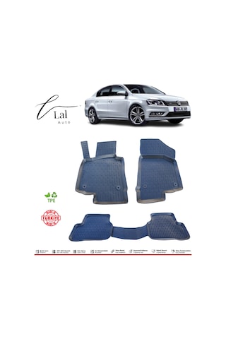 Volkswagen Passat B7 2011-2014 3d Havuzlu Paspas