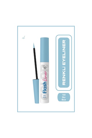 Golden Rose Flash Liner Colered Eyeliner 103 Sky Blue
