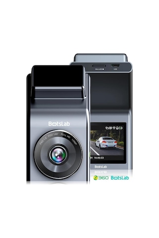 360+ G300H Pro 2K QHD ADAS Wifi + GPS 140° Geniş Açı Gece Görüşlü Akıllı Araç İçi Kamera