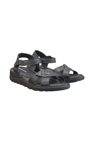 Pierre Cardin Deri Anatomik Bayan Sandalet Ayakkabı 001
