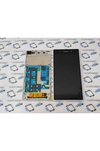 Sony Xperia Z1 Lcd Ekran Dokunmatik Beyaz (Çıtalı).