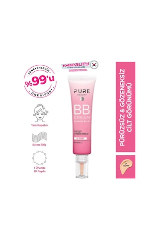 Pure Beauty BB Cream 01 Ivory SPF50 30 ML