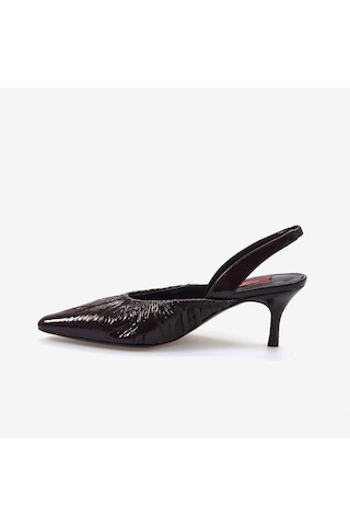 Rouge Kadın Terlik 330-11 Bordo Kır. Rugan