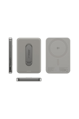 Empower By Panzerglass 5000mah Ayaklı Powerbank Titanium Gri Titanyum