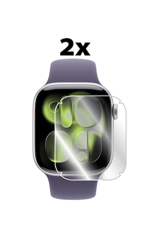 Apple Uyumlu Watch Series 11 - 10 42mm İle Hydrogel Ekran Koruyucu 2 Adet
