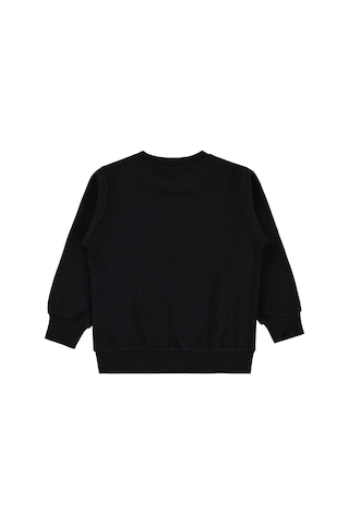Civil Boys Zeka Küpü İguana Baskılı 2-5 Yaş Sweatshirt - Siyah