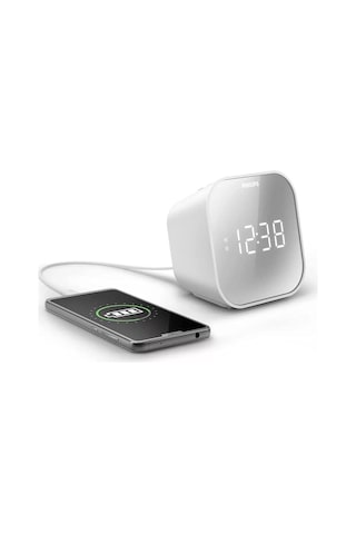 Philips Radyolu Çalar Saat Aynalı Ekranlı Çift Alarmlı Radyo