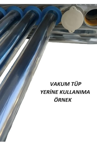 Güneş Enerjisi Vakumlu Cam Tüp Sistem Için Tapa Rezistans Veya Kırık Cam Yerine Kullanım Plastik