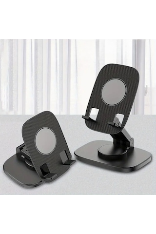 360 Döner Masaüstü Mobil Telefon Tutucu Standı