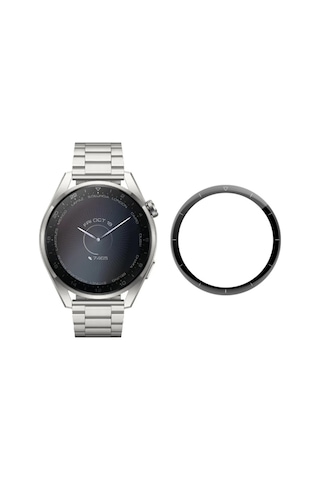 Huawei Gt3 Pro 46MM Ekran Koruyucu 3D Kavisli Full Kaplama Pmma