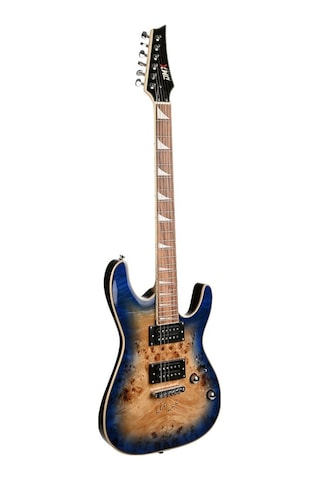 Dmx Guitars Rzg01 Bb Blue Burst Elektro Gitar