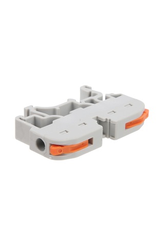 Vkemall Pct-211 Raylı Yaylı Kablolu Bağlantı Blokları 10 Adet - 0.08-4.0mm² Torksuz Hızlı Bağlantı, Ateş Direnci, Dağıtım Şase Ve Kontrol Kabineleri İçin