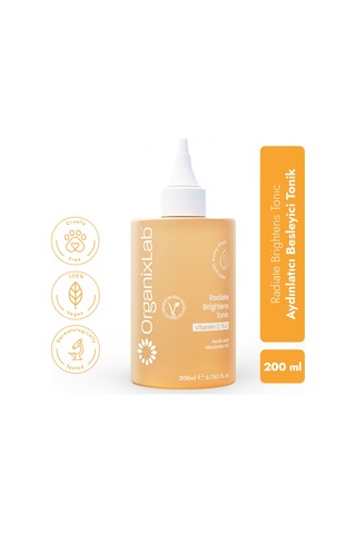 Organixlab Radiate Brightens Aydınlatıcı ve Besleyici Tonik 200 ML