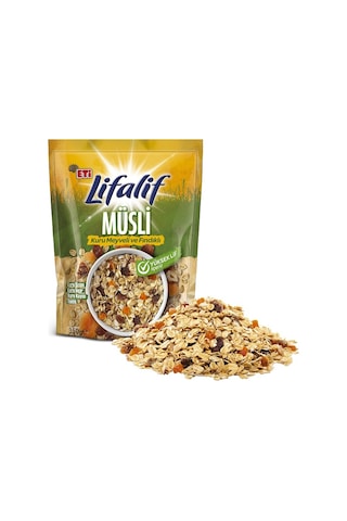 Eti Lifalif Kuru Meyveli ve Fındıklı Müsli 2 x 350 G