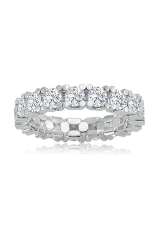 Mia Vento Effective Diamond U Model Tamtur Gümüş Yüzük