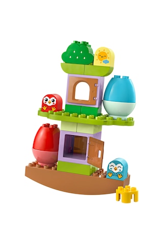 LEGO® DUPLO® Denge ve Dizme Ağacı 10440 - 18 Ay ve Üzeri Küçük Çocuklar için Eğitici Oyuncak Yapım Seti (27 Parça)