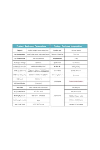 Orbus Power Station 300W Taşınabilir Güç Kaynağı