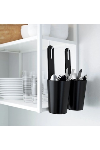 Ikea Enhet Banyo Askısı 2 Kancalı 2'li 6 X 24 Mm Beyaz