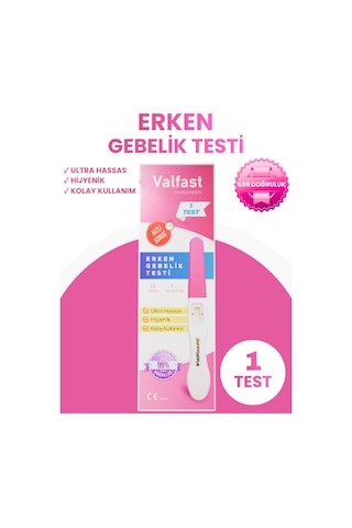Erken Gebelik Testi Hızlı Hamilelik Testi 1 Adet Gizli Gönderim
