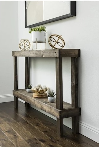 Ağaç Atölyesi Dunlap Ahşap Dresuar Ceviz