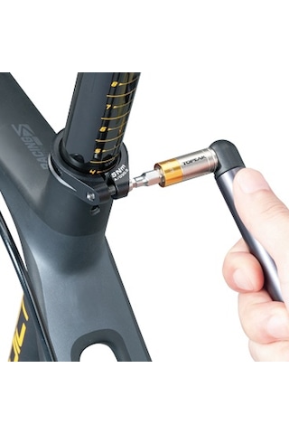 Topeak Nano Torqbar Dx Tork Anahtarı 4,5,6nm İle Sabit + 5 Farklı Uç Tt2570 Siyah