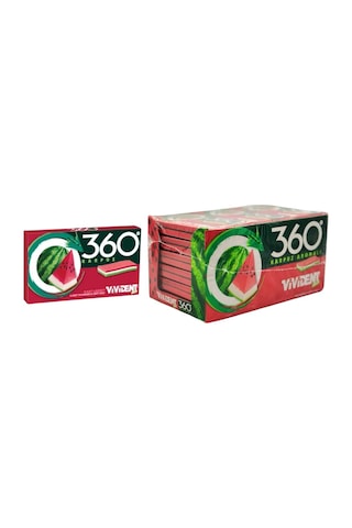 Vivident 360 Karpuz Aromalı Şekersiz Sakız 33 G X 18 Adet Vivident 360 Karpuz Aromalı Şekersiz Sakız 33 G X 18 Adet