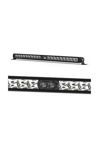 30 Cm Off Road Led Bar Kırmızı Pozisyon Lambalı Tampon Tepe Panjur İçi Kaput Çalışma - Premıum Ürün