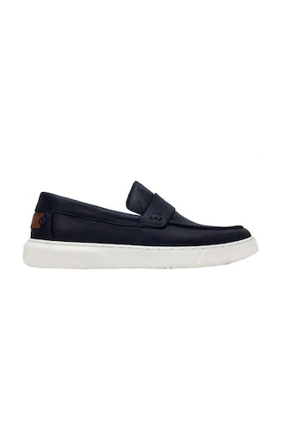 Greyder 67853 Hakiki Deri Erkek Sneaker Ayakkabı Lacivert