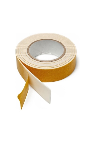 Çift Taraflı Köpük Bant Yapışkan 18mmx5mt Köpük Montaj Bandı