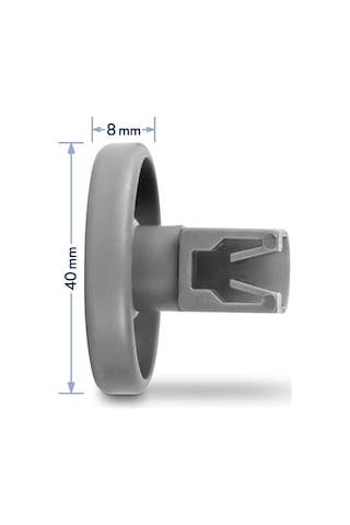 Electrolux Aeg Bulaşık Makinesi Alt Sepet Tekerlek 8 Adet