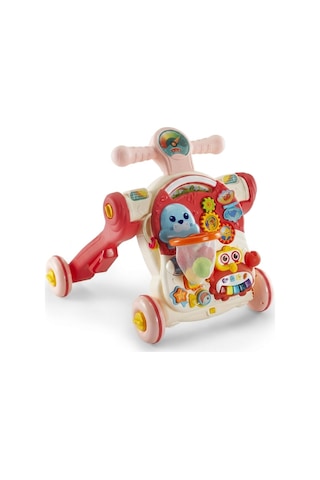 4 In 1 Multifunction Walker Pembe - Eğitici Bebek Aktivite Masası Ve İlk Adım Yürüteç 4 In 1 Multifunction Walker Pembe - Eğitici Bebek Aktivite Masası Ve İlk Adım Yürüteç