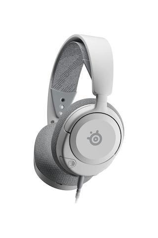 Steelseries Arctis Nova 1p Beyaz Kablolu Mikrofonlu Kulak Üstü Oyuncu Kulaklığı