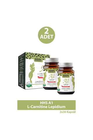 Hhs A1 L-carnitine Lepidium 30 Kapsül 2 Adet