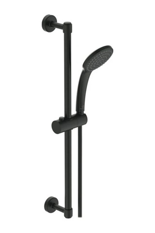 Ideal Standard Bd142xg Idealrain 100 Sürgülü Duş Seti Mat Siyah Siyah