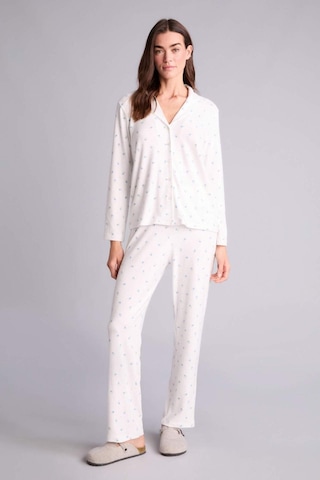 Defacto Çiçekli Pijama Takımı Üst Alt H1801AX26SP
