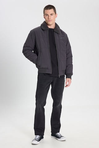 Wrangler Regular Fit Normal Kesim Antrasit Bomber Ceket W232228003 Antrasit