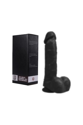Hızlı Express King 22 Cm Realistik Zenci Penis Vantuzlu Gerçekçi Kalın Dildo