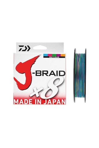 Daiwa Jbraid 8B 300M Multi Color Ip Misina