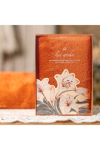 Skycity Yeşil Renkli Koral Yün Havlu lik Kutusu - 35x35 Cm 100% Poliester Fiber