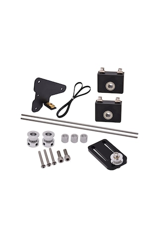 Gatherco 1 Set 3d Yazıcı Aksesuarları Çift Z Eksenli Yükseltme Kiti 3d Yazıcı Parçaları Crealıty Ender-3 Ender-3v2 Ender-3 Pro Yazıcı İçin