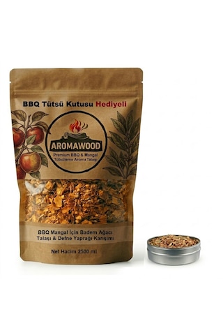 Elma Ağacı & Defne Yaprağı Tütsüleme Talaşı Grtill Mangal & Bbq Barbekü İçin Yoğun Aroma